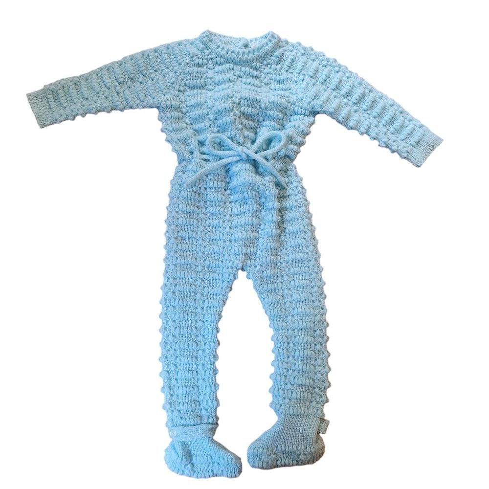Vintage cradlecraft knit infant suit